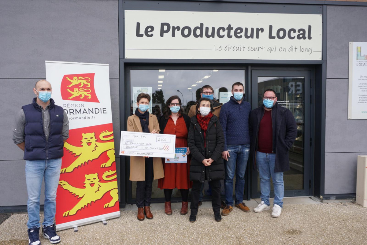 Le Réseau Le Producteur Local Récompensé Par La Région Normandie La Gazette Normandie 