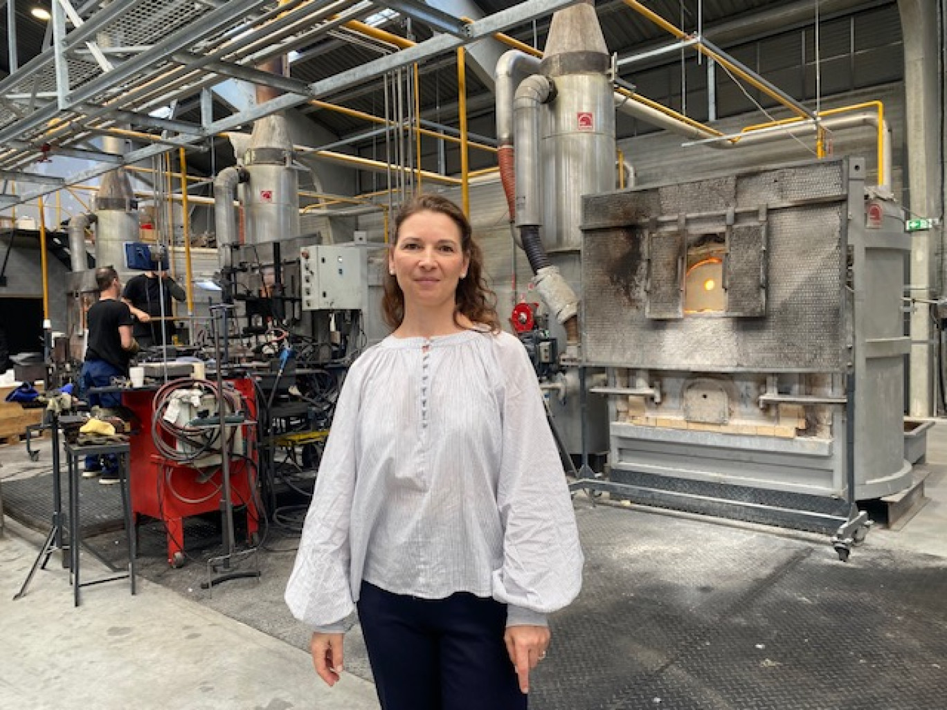 Stéphanie Tourres, la présidente, pérennise un savoir-faire centenaire. (Photo I. Boidanghein)