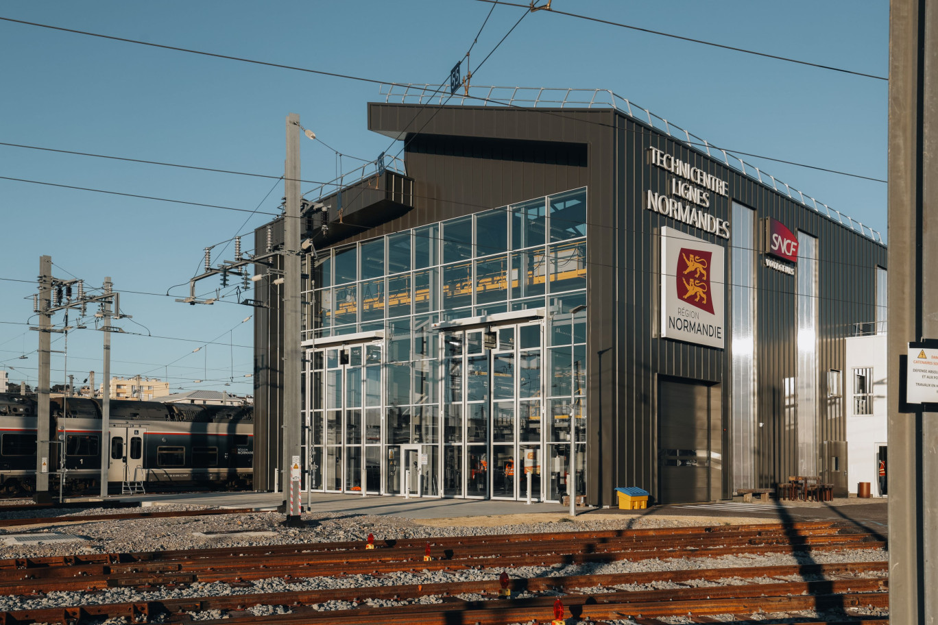 Il s'agit du cinquième technicentre en Normandie.